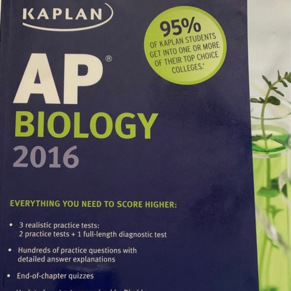 Kaplan AP Biology Review Book
